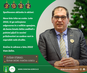 Novoletna poslanica župana Dušana Strnada