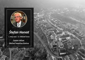 Umrl je Štefan Horvat, častni občan Občine Ivančna Gorica