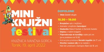 Mini knjižni festival v Knjižnici Ivančna Gorica