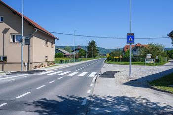 Na Mrzlem Polju nov prehod za pešce in javna razsvetljava