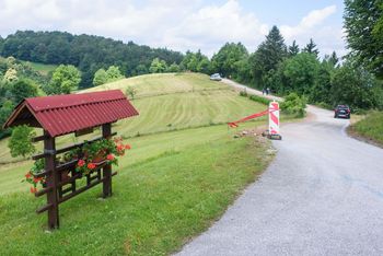 Gradnja vodovoda poteka tudi na Obolnem