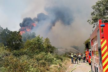Tokrat na Kras gasilci iz 11 društev GZ Ivančna Gorica