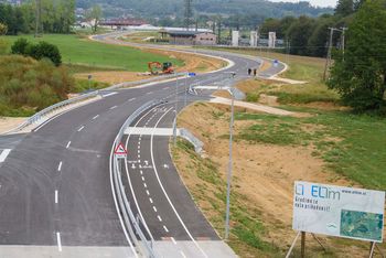 Sproščen promet po novi zahodni obvoznici Ivančna Gorica