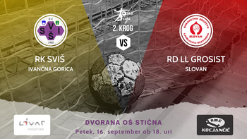 Rokometaši SVIŠ-a vabijo na prvo domačo tekmo v novi sezoni