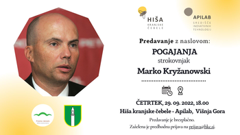 Vabljeni na predavanje na temo POGAJANJA z Markom Kryžanowskim