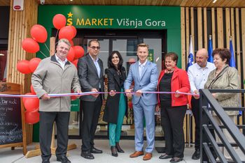 Odprtje prenovljene trgovine Maver in Kepca bara v Višnji Gori