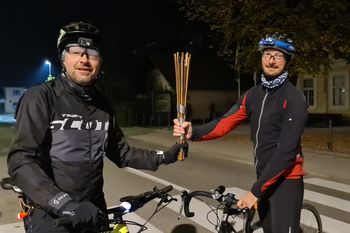 Podnebna štafeta potovala tudi skozi našo občino