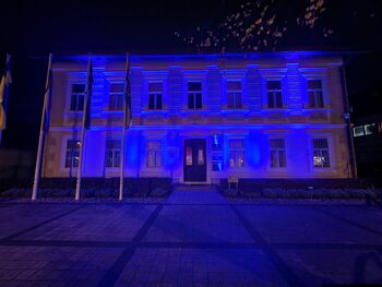 Modra osvetlitev ob svetovnem dnevu sladkorne bolezni