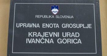 Obvestilo UE Grosuplje o začasnem zaprtju Krajevnega urada Ivančna Gorica