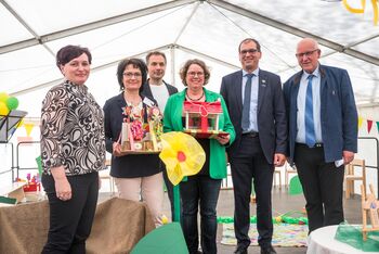 Delegacija iz Ivančne Gorice prisostvovala odprtju vrtca Mikado v pobrateni občini Hirschaid