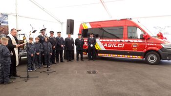 Slovesni prevzem in blagoslov novih pridobitev v PGD Šentvid pri Stični