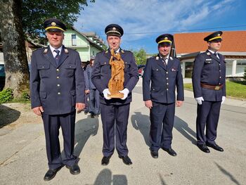 Gasilska sektorska maša v čast sv. Florjanu na Muljavi