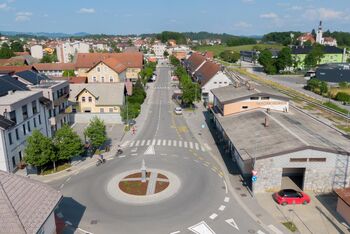 V znak praznovanja občinskega praznika uredili krožišče pri miljniku