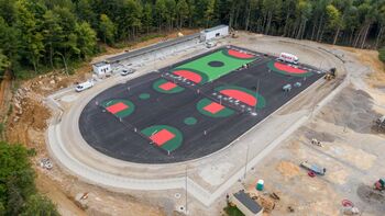 FOTO: Športni park Ivančna Gorica dobiva svojo podobo