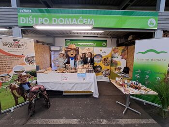 Destinacija Prijetno domače se predstavlja na tržnici BTC v Ljubljani