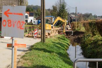 V Spodnji Dragi poteka prenova ceste in mostov