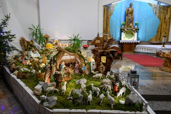 Predstavljamo jaslice iz župnijske cerkve sv. Jožefa v Ivančni Gorici