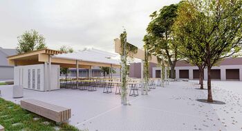 Leto 2024 prinaša izgradnjo tržnice na novi lokaciji v centru Ivančne Gorice