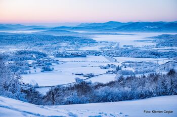 FOTO: Zimska idila v naši občini