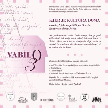 Kjer je kultura doma, osrednja prireditev ob slovenskem kulturnem prazniku v občini Ivančna Gorica