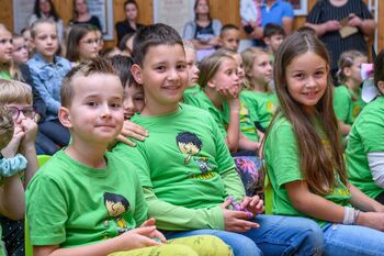 Slavnostni sprejem 234 drugošolcev iz občine Ivančna Gorica med bralce