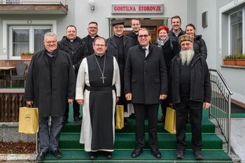 Praznično srečanje župana z duhovniki iz naše občine