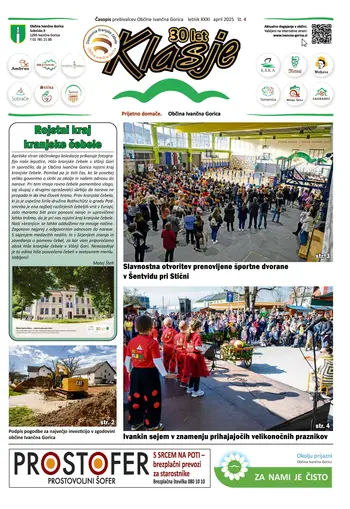 Klasje, številka 4, april 2025 Klasje, številka 4, april 2025