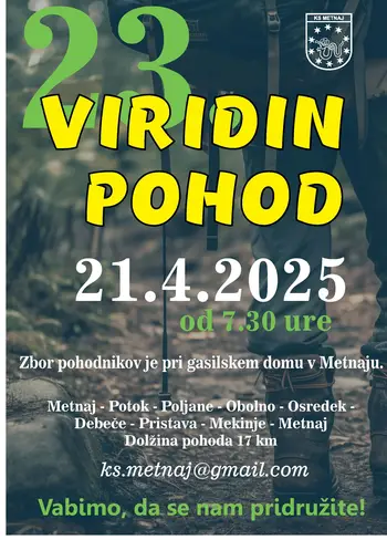 Na velikonočni ponedeljek po Viridini poti Na velikonočni ponedeljek po Viridini poti