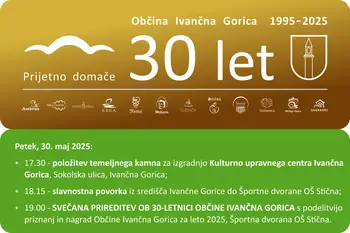 Napovedujemo - 30 let Občine Ivančna Gorica (1995-2025)