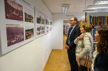 Ob 30-letnici Občine Ivančna Gorica odprli razstavo razglednic in fotografij
