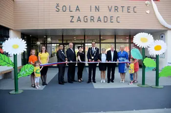 Deseta obletnica nove šole in vrtca v Zagradcu