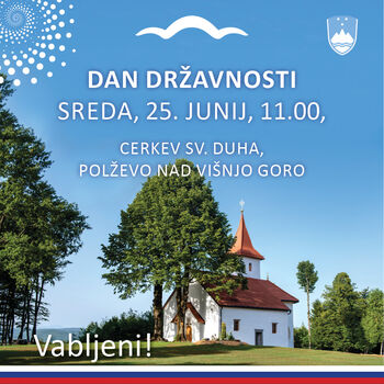 Na Polževem bomo voščili naši domovini Sloveniji