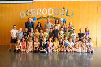 Video utrinki prvega šolskega dne v občini Ivančna Gorica