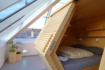 Nastanitveni moduli iz Hiše kranjske čebele predstavljeni na RTV Slovenija