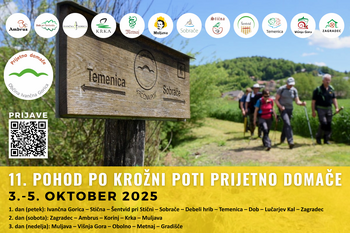 Pred nami je 11. Pohod po Krožni poti Prijetno domače