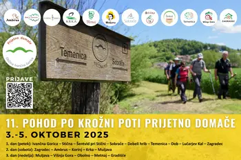 Pred nami je 11. Pohod po Krožni poti Prijetno domače