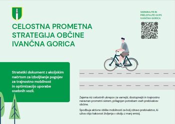 Sprejeta Celostna prometna strategija Občine Ivančna Gorica