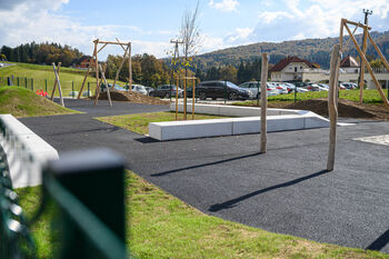 Izgradnja otroškega igrišča v Zagradcu v polnem teku