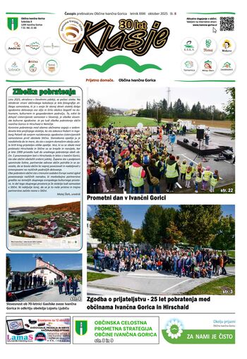 Klasje, številka 8, november 2025
