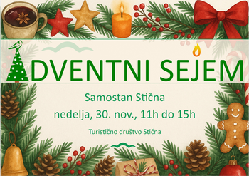 Vabljeni na Adventni sejem v Stični