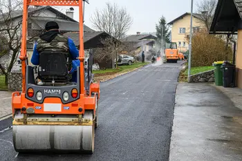 Po prenovi vodovoda dokončana še obnova ceste v Šentvidu pri Stični