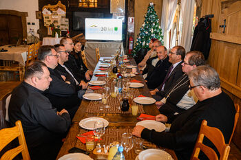 Tradicionalno praznično srečanje župana z duhovniki