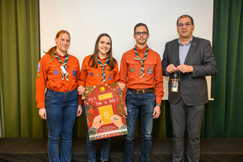 Luč miru iz Betlehema prvič prinesli ivanški skavti