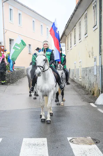 Tradicionalni blagoslov konj v Šentvidu pri Stični