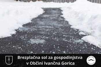 Brezplačna sol za gospodinjstva v Občini Ivančna Gorica