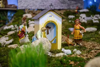 Utrip župnijskih jaslic v Šentvidu pri Stični