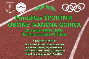 Vabljeni na prireditev s podelitvijo priznanj športnikom občine Vabljeni na prireditev s podelitvijo priznanj športnikom občine