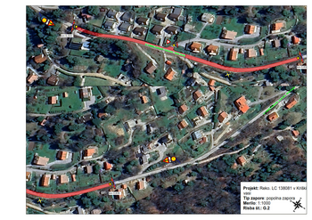 Kriška vas - Obvestilo o zapori ceste