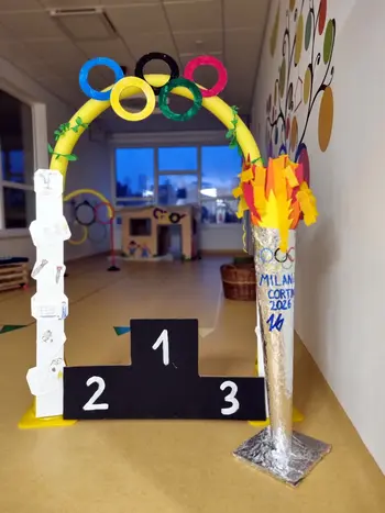 Vrtec Videk v Šentvidu pri Stični zaživel v pravem olimpijskem duhu