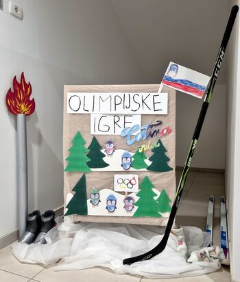 Vrtec Videk v Šentvidu pri Stični zaživel v pravem olimpijskem duhu